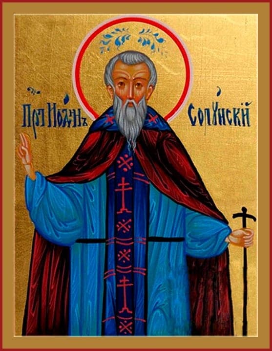 Šv. vienuolis Jonas Tesalonikietis (Tesalonikietis)