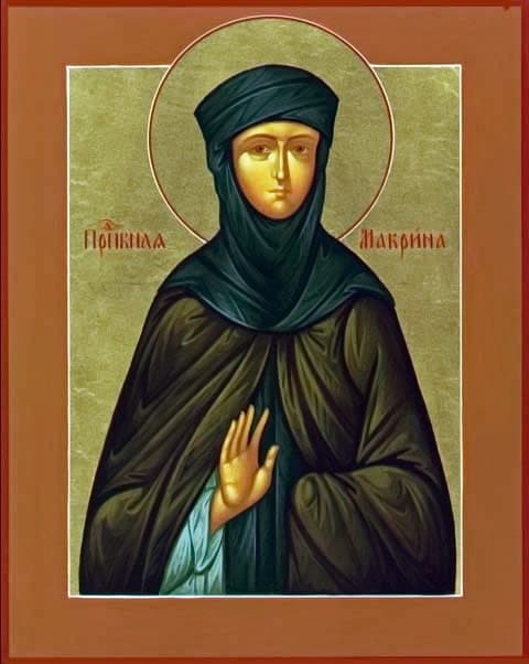 Šv. vienuolė Makrina iš Kapadokijos, Naujoji, jaunesnė