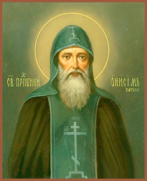 Šventasis Onezimas Pečersietis, atsiskyrėlis
