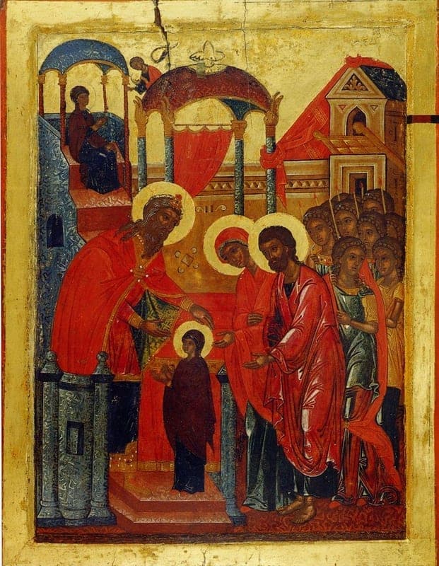 Įvadas (įėjimas) į Švenčiausiosios Dievo Motinos Theotokos ir Amžinosios Mergelės Marijos šventyklą