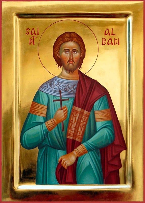 Šventasis Albanas, britas