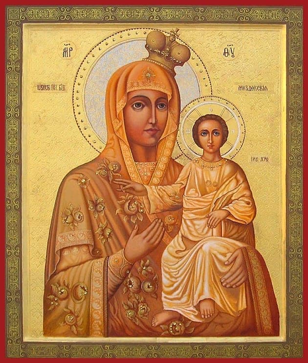 Mozdoko Dievo Motinos ikona (Iverskaya) (XIII)