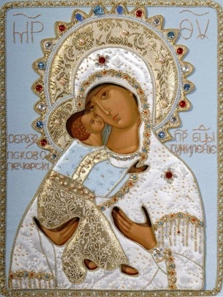 Švelnumo Dievo Motinos Pskovo-Pečersko ikona (1524)