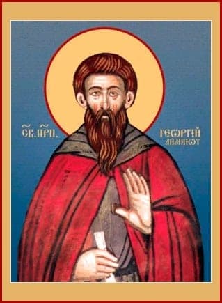 Šv. vienuolis Georgijus Limniotas (Ežerietis)