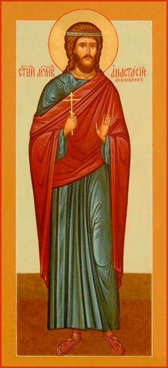 Šventasis Anastazas Akvilietis, Salona