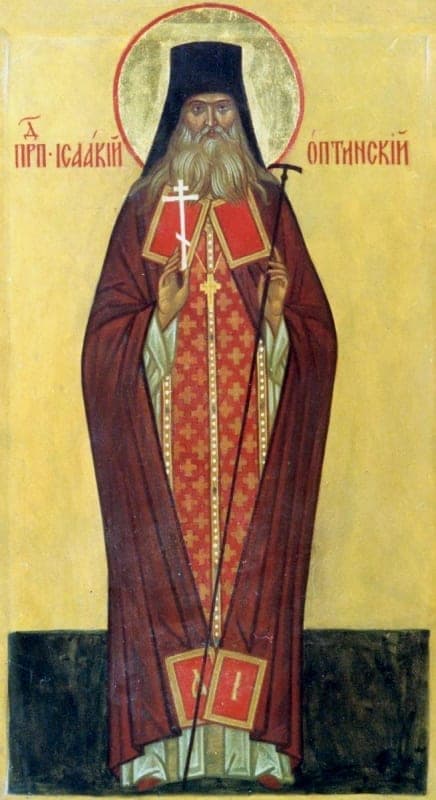 Šventasis Izaokas (Bobrakovas), Optina