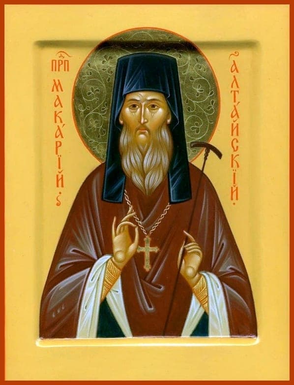 Šventasis Makarijus (Glucharevas), Altajaus