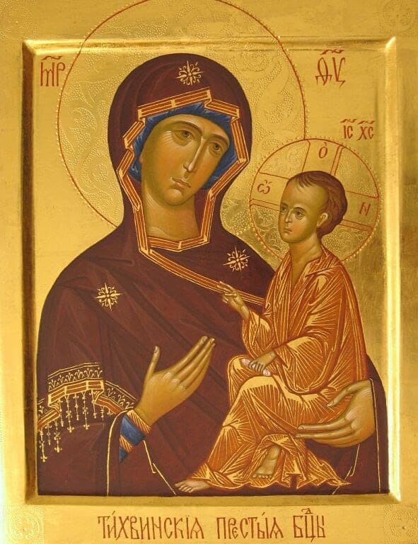 Tikhvino Dievo Motinos ikona (1383)