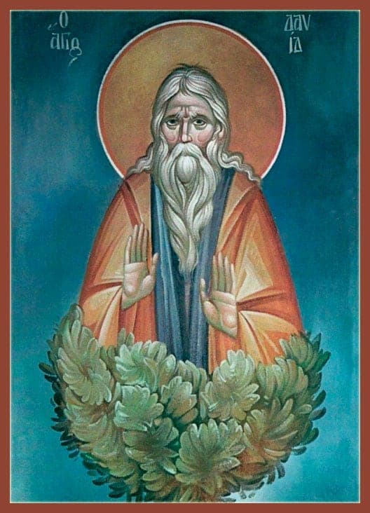 Šventasis Dovydas Salonikietis (Tesalonikietis), atsiskyrėlis