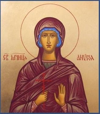 Šv. kankinė Anisas iš Salonikų (Tesalonikų)