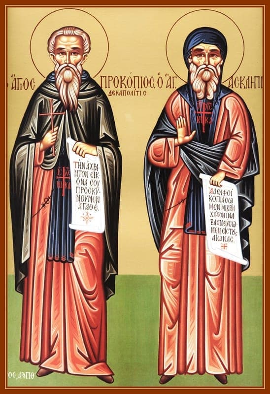 прп. Проко́пий Декаполит, исповедник