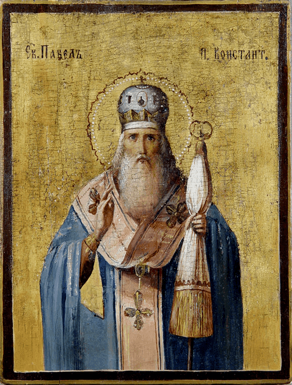 Šventasis Paulius Naujasis, Konstantinopolis