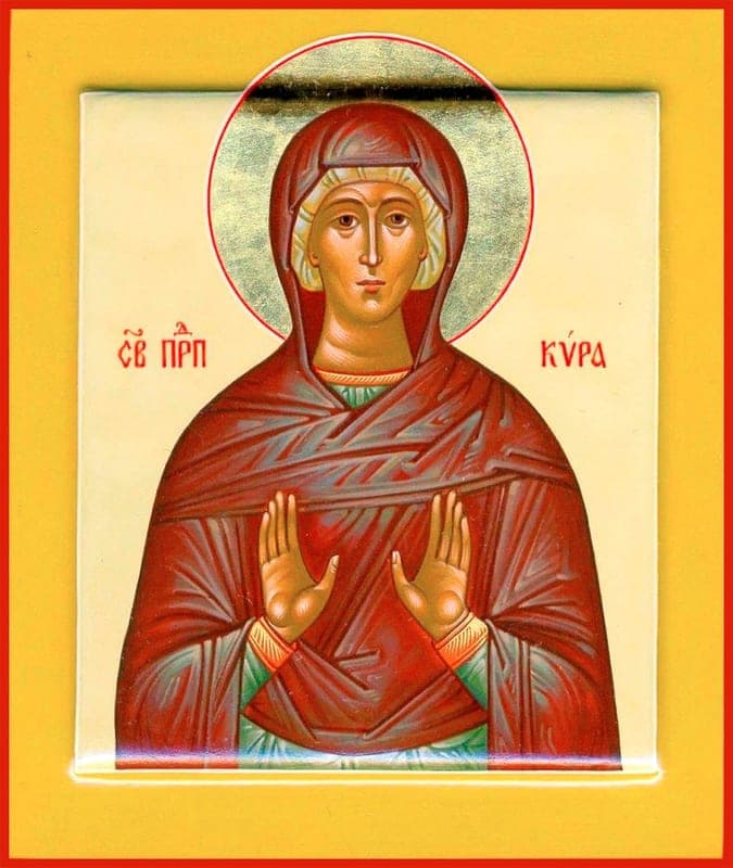 Šventoji Kyras iš Berijos (Makedonietis), mergelė, atsiskyrėlis