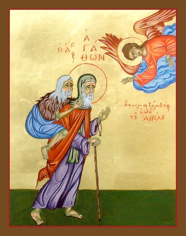 Šventasis Agatonas iš Sketos (egiptietis), atsiskyrėlis