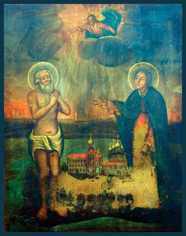 Šventasis Bazilikas iš Spaso-Kubensky (Kamenskis), Kristaus kvailelis