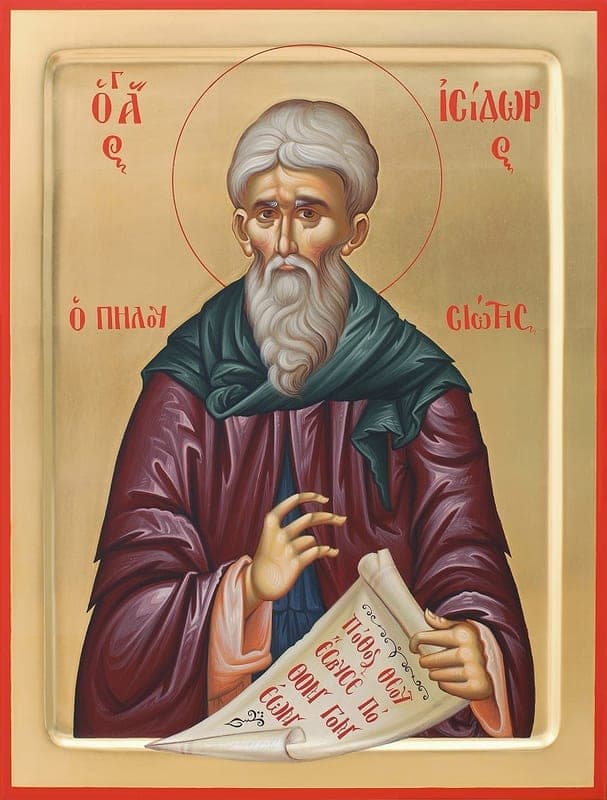 Šv. vienuolis Izidorius Pelusiotas