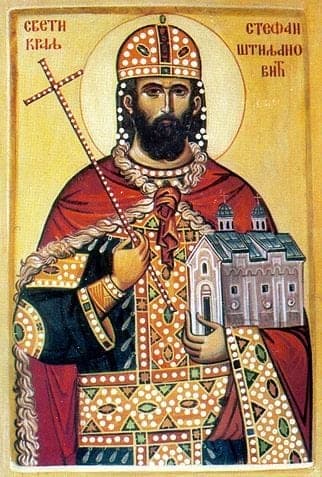 Šventasis Stefanas Shchilyanovičius, serbas