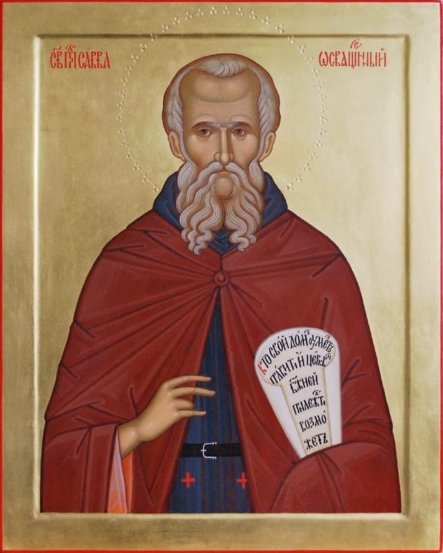 Šv. vienuolis Sava pašvęstoji, Mutalask