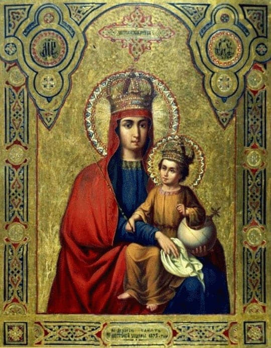 Dievo Motinos Šestokovskajos ikona (XVIII)