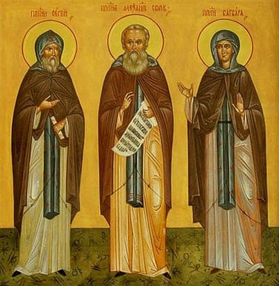 Šventasis Sergijus Ostrovskis, šventojo Aleksandro Svirskio tėvas