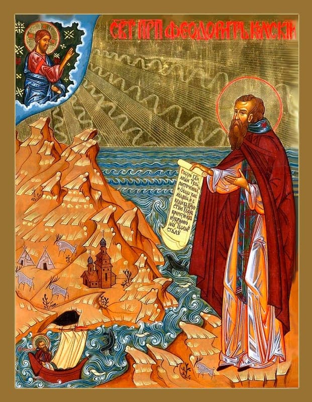 Šventasis Teodoretas iš Kolos, lappų šviesuolis