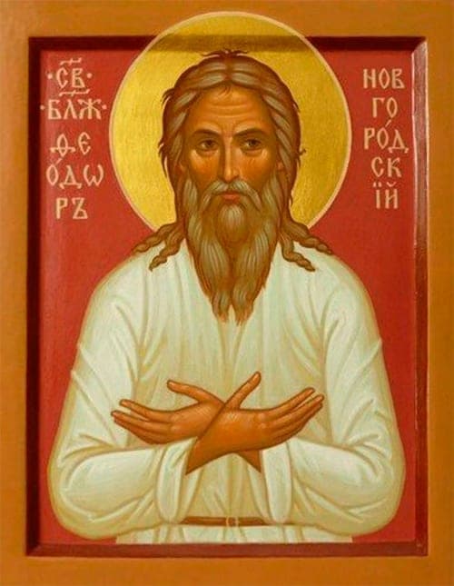 Šv. Teodoras Novgorodietis, Kristaus kvailelis