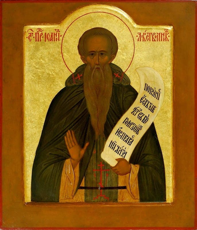 Šv. vienuolis Jonas Klimakas, Sinajus