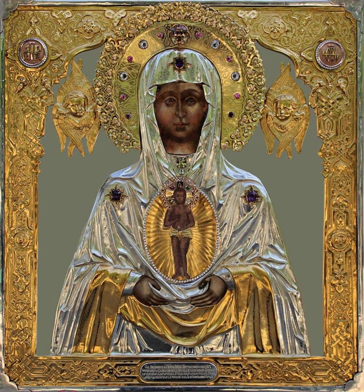 Dievo Motinos ikona Žodis tapo kūnu Albazin (1666)