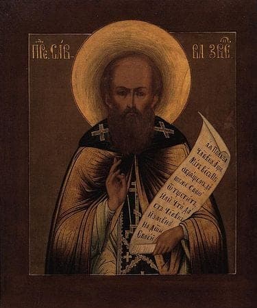 Šv. vienuolis Sabas Storoževietis, Zvenigorodietis