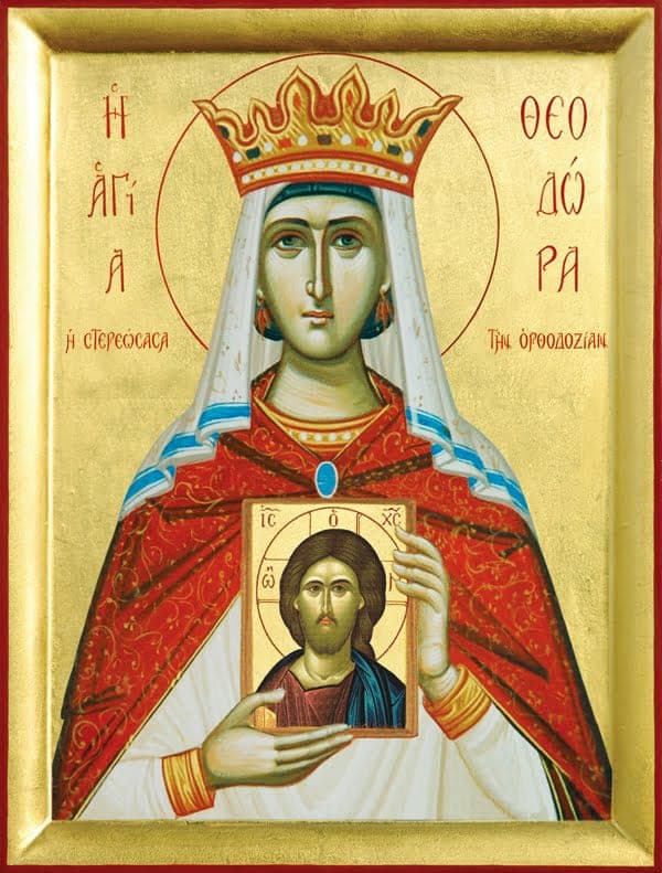 Šventoji Graikijos Teodora, karalienė