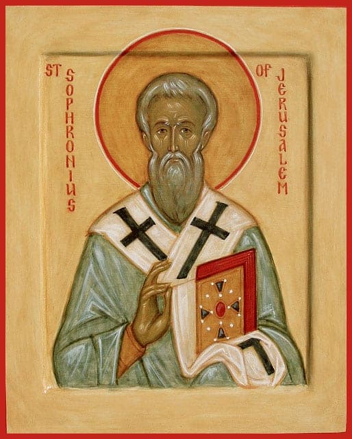 Šv. vyskupas Sofronijus iš Jeruzalės