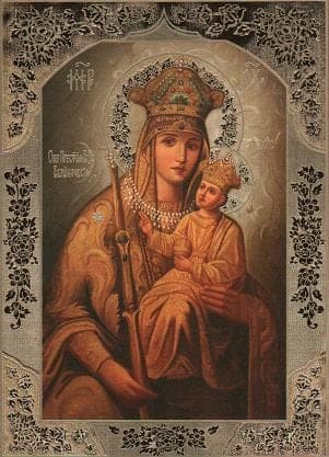 Dievo Motinos Belynichi piktograma (XIII)