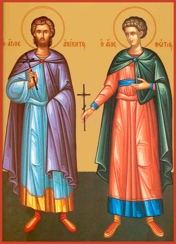Nikomedijos kankiniai Fotijus ir Anicetas bei daugelis su jais
