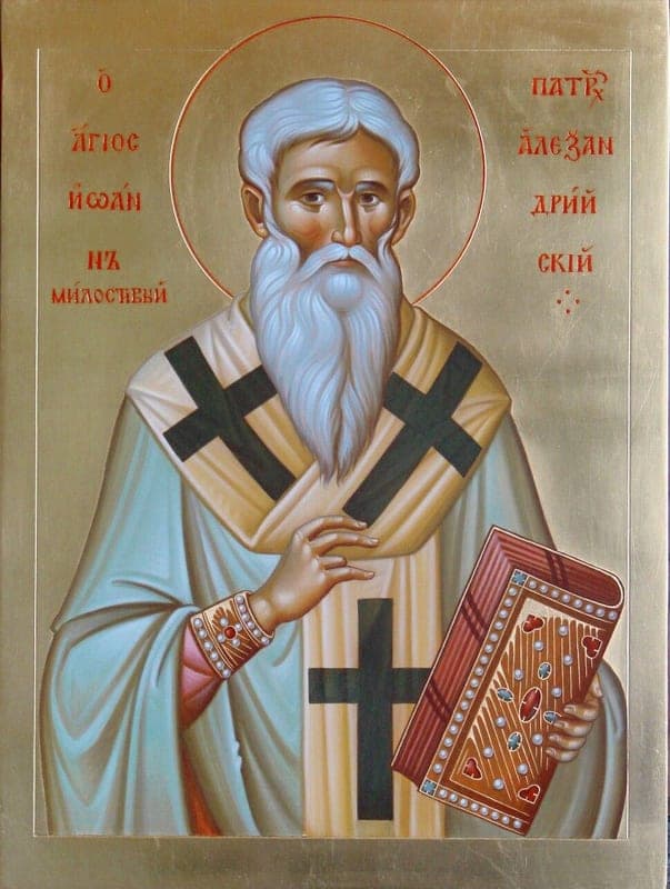 Šv. vyskupas Jonas Gailestingasis, Aleksandrija