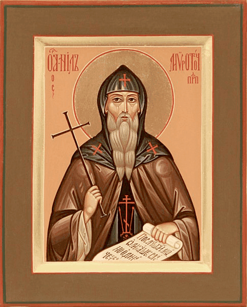 Šventasis Nilas, Miros srautas, Atonas