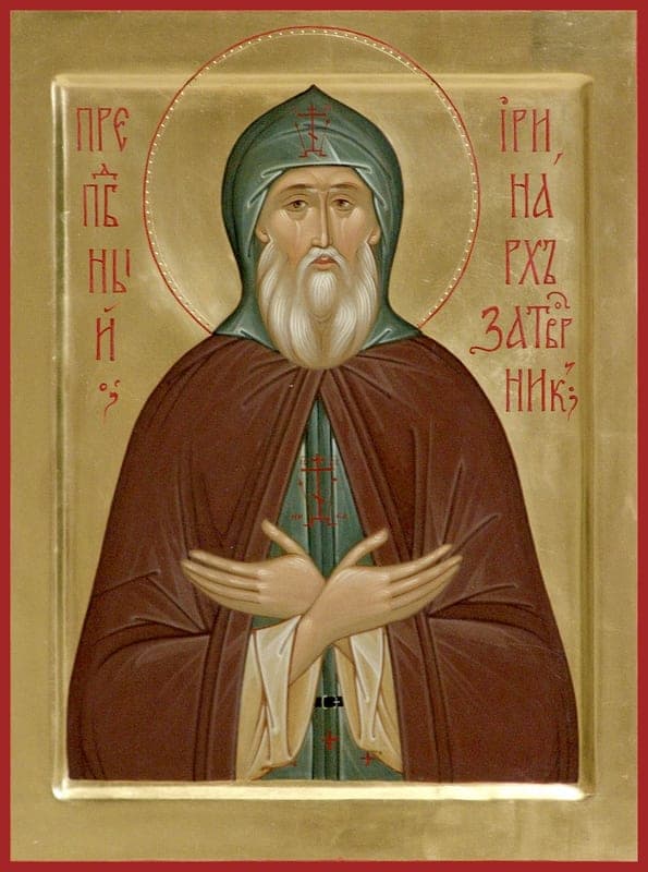 Šventasis Rostovo Irinarchas, atsiskyrėlis