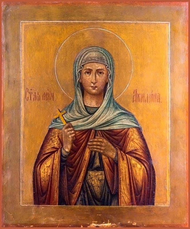 Šv. kankinė Akvilina vyresnioji, Byblos (finikietė)