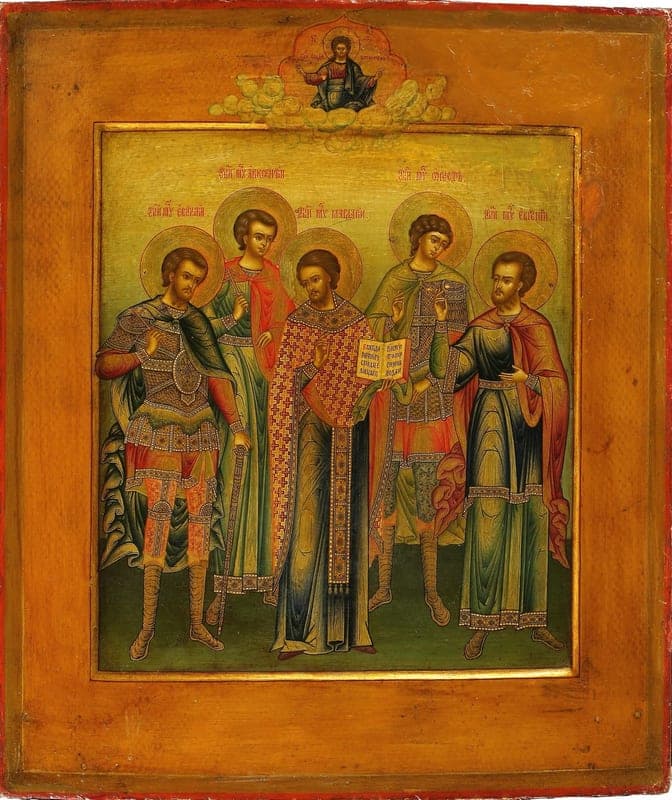 Šventasis Austencijus iš Sebastės, Arabija