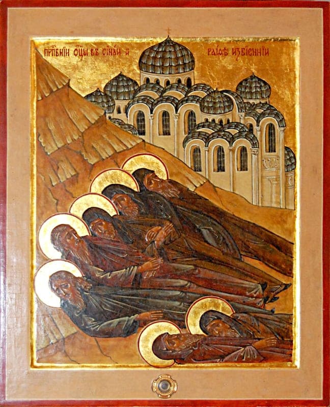 Šv. vienuolis kankinys Izaijas iš Sinajaus