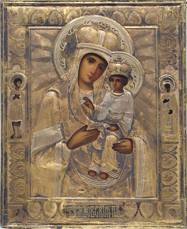 Dievo Motinos Tambovo piktograma (Utkinskaja) (1692)