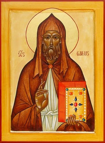 Šv. vienuolis Galas, Šveicarijos švietėjas
