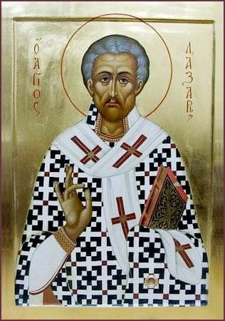 Šventasis Ketvirtosios dienos Lozorius iš Kitijos, Dievo draugas