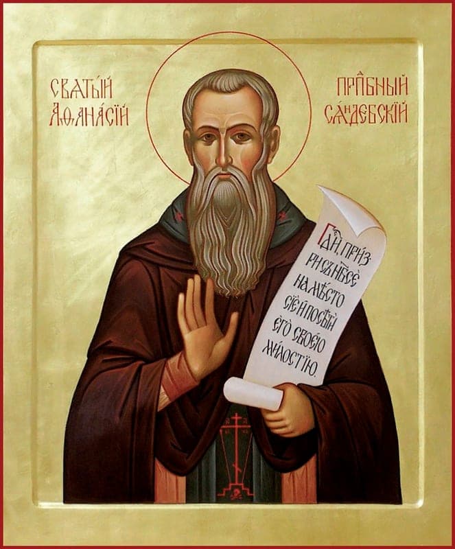 Šventasis Atanazas iš Syandemsky, Vologda
