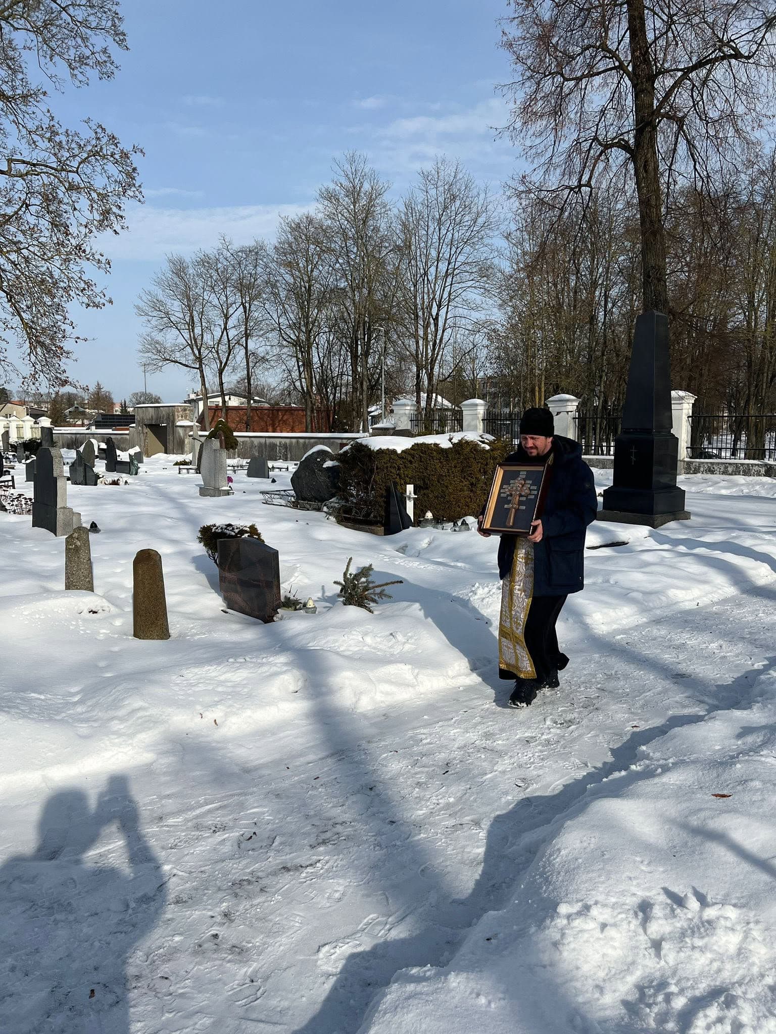 Молебен о мире в Мариямполе