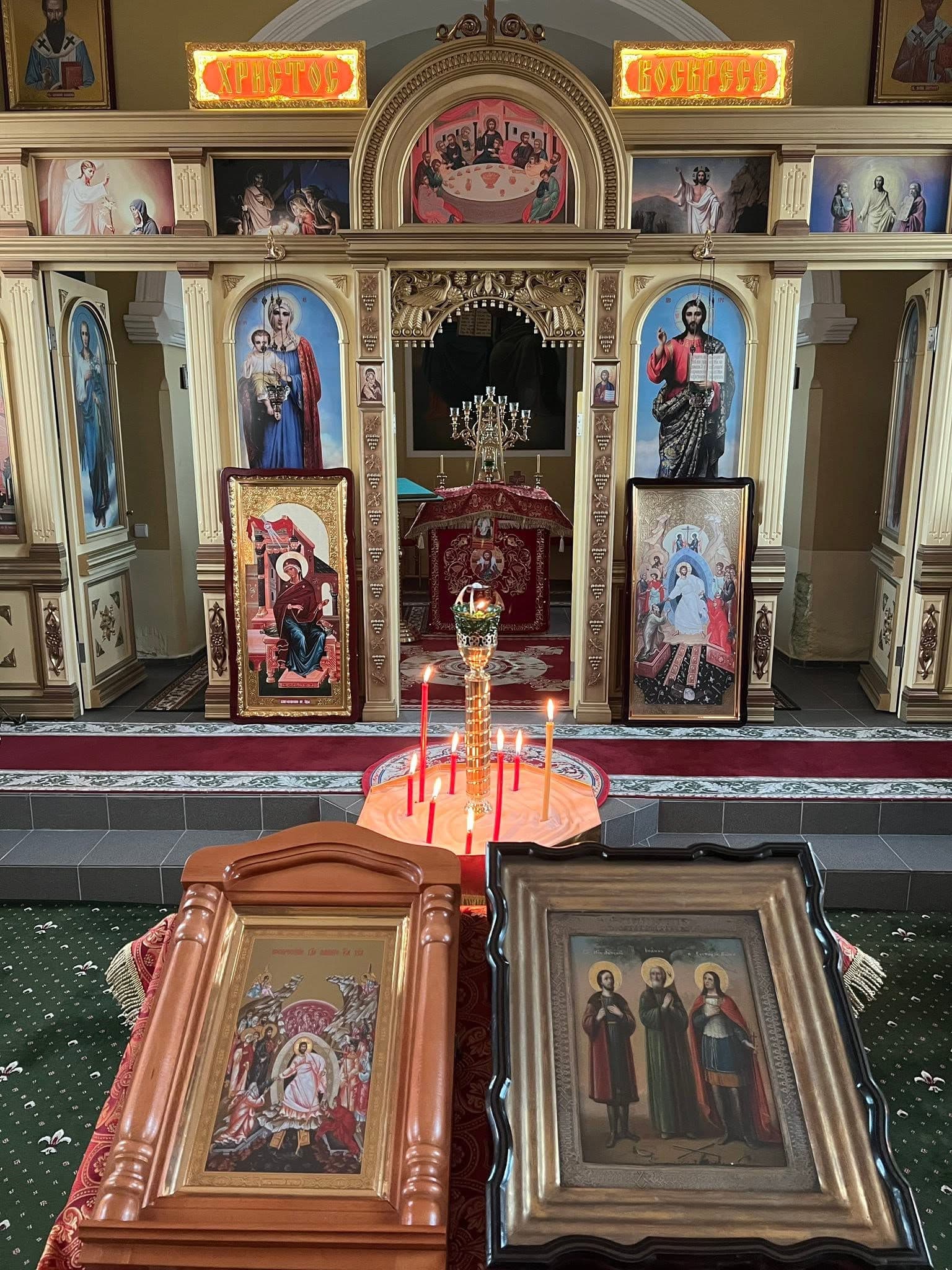 Į mūsų cerkvę perduota senovinė šventųjų Vilniaus kankinių ikona